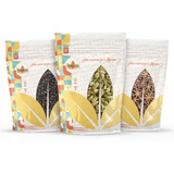 Kit Especiaria Cardamomo + Anis Estrelado + Zimbro 50g Cada