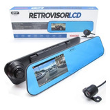 Kit Espelho Retrovisor Monito Tela Lcd