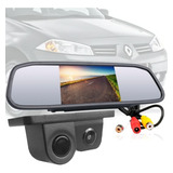 Kit Estacionamento Sensor Camera Retrovisor Lcd