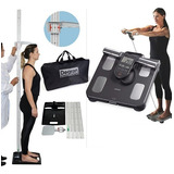 Kit Estadiômetro Portátil + Balança Omron + Bolsa + Brinde!