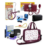 Kit Estagio Material De Enfermagem Premium + Glicose G-tech