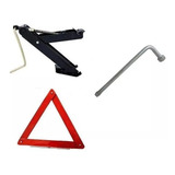 Kit Estepe Chave + Triângulo + Macaco Peugeot 208 306 307