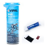 Kit Estojo Remendo Vipal Reparo Selante Para Câmaras Bike