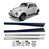 Kit Estribo + Friso + Parafuso + Arruela + Porca Fusca 57 96