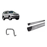 Kit Estribo Plataf Quebra Mato S/ Barra Cromado Sw4 Até 2015