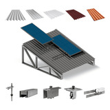 Kit Estrutura Suporte 02 Placas Solar