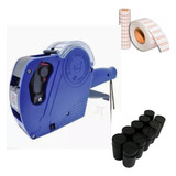 Kit Etiquetadora Manual Preço +3000 Etiqueta +10 Refil Tinta