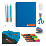 Kit Etiquetas Escolares Personalizadas Com Foto 140peças 