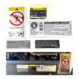 Kit Etiquetas Identificação Painel Motor Air Bag Vw Up