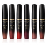 Kit Eudora Batom Líquido Matte Tint (6 Itens) Acabamento Mate Cor Diversas Cores