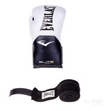 Kit Everlast Luva + Bandagem Muay