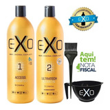 Kit Exo Hair Exoplastia Capilar 1 E 2 1l Selagem Progressiva