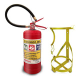 Kit Extintor 4kg Abc (val 1 Ano) + Suporte Automotivo