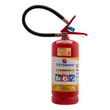 Kit Extintor Pó Químico Abc 5 Anos + Suporte De Solo +placa