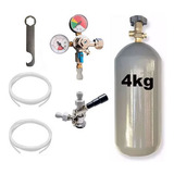 Kit Extração 1 Via 4kg Cheio P/ Chopeira Kegerator Completa