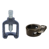 Kit Extrator Saca Terminal Pequeno E Chave Para Braço Axial