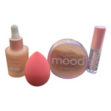 Kit Facial Serum Argila Rosa Ruby Pó Banana Lip Oil E Brinde