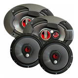 Kit Facil Bicho Papão 6 Pol + Triaxial Quadriaxial 6x9 4 Ohm
