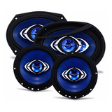 Kit Fácil Falante Hurricane 6 + 6x9 310w Rms Prático Som