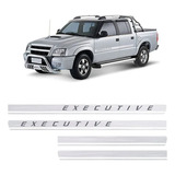 Kit Faixa Executive S10/blazer 2009/2011 Adesivo