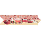 Kit Faixa Listelo Acabamento Cerâmico Decoração Gs679 15 Uni
