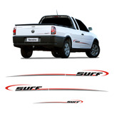Kit Faixa Saveiro Parati Surf 2008 2009 2010 Adesivo Lateral
