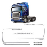 Kit Faixa Scania Streamline 2014 Adesivos