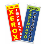 Kit Faixa Vertical Xerox Impressão Capinhas