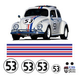 Kit Faixas / Adesivos Fusca Herbie