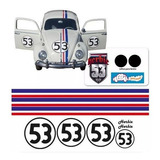 Kit Faixas Adesivas Fusca Herbie 53