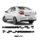 Kit Faixas Laterais Novo Ford Ka