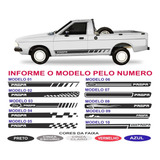 Kit Faixas/adesivos Ford Pampa 90 91 92 93 94 95 96 97