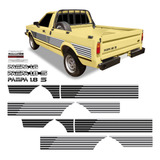 Kit Faixas/adesivos Ford Pampa 90 91 92 93 Modelo Original