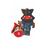 Kit Fantoche Plus Chapeuzinho Vermelho E Lobo Mau 
