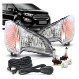 Kit Farol Auxiliar Neblina Ecosport 2018 2019 2020 18 19 20