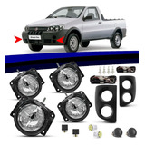 Kit Farol Auxiliar Strada Fire 2005 06 07 08 09 10 2011 2012
