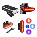 Kit Farol Bike Frontal Alumínio Power