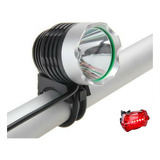 Kit Farol Bike Led T6 Recarregável Com Lanterna