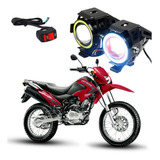 Kit Farol De Milha Angel Eye U7 150 Bros Esd 2013 2014 2015