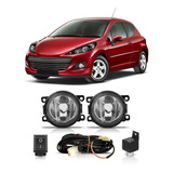 Kit Farol De Milha Auxiliar Peugeot 207 307 2009 2008 07 06