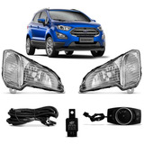 Kit Farol De Milha Ecosport 2018 2019 2020 Auxiliar Neblina