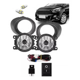 Kit Farol De Milha Ford Ka 2015 A 2019 Com Moldura + Brinde
