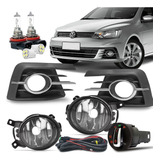 Kit Farol De Milha Neblina Gol Voyage G7 2016 2017 2018