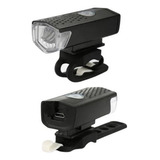 Kit Farol E Lanterna Bicicleta Led