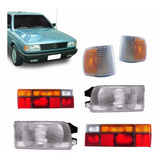 Kit Farol Gol Quadrado 91 92 93 94 95 + Pisca + Lanterna