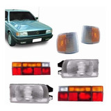 Kit Farol Gol Quadrado 91 92 93 94 95 + Pisca + Lanterna