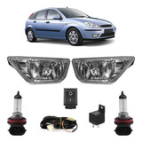 Kit Farol Milha Auxiliar Focus 2004 A 2008 + Par Lâmpada H8