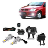 Kit Farol Milha Celta Prisma 07 08 2009 2010 C/ Xenon De Led