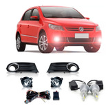 Kit Farol Milha Gol Saveiro G5 Tipo Original C/ Xenon De Led