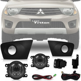 Kit Farol Milha L200 Triton 2011 2012 2013 Neblina Auxiliar